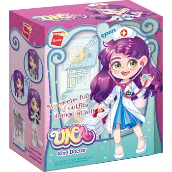 ostatní stavebnice Qman UNA Series 34011-2 Šatní skříň sada doktorky