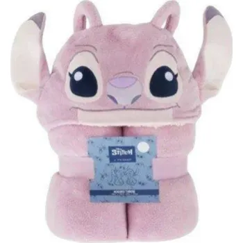 Polštář Lilo a Stitch Deka s kapucí Disney Stitch Angel