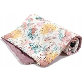 Dětská deka Hřejivá deka Velvet M - 80x100 cm - Boho Palms Light - La Millou