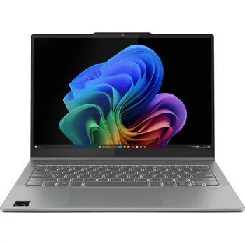 Notebook Lenovo IdeaPad 5 2-in-1 14Q8X9 Copilot+ PC Qualcomm Snapdragon X1P-42-100 Hybridní (2v1) 35,6 cm (14") Dotyková obrazovka WUXGA 16 GB LPDDR5x-SDRAM 512 GB SSD Wi-Fi 7 (802.11be) Windows 11 Home Šedá