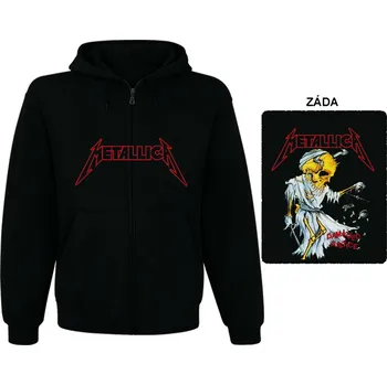 Pánská mikina Metallica - mikina s kapucí a zipem 9
