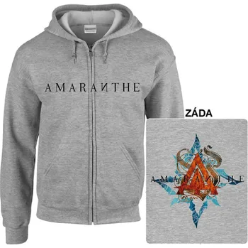 Pánská mikina Amaranthe - mikina s kapucí a zipem 5