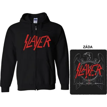 Pánská mikina Slayer - mikina s kapucí a zipem 6