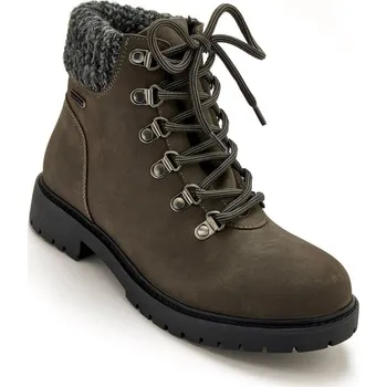 Dámské pantofle PédiConfort Kožená kotníková sportovní obuv, voděodolná šedá 41