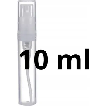 Průhledná plastová lahvička s rozprašovačem 10 ml