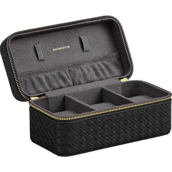 Šperkovnice SONGMICS HOME Pouzdro na hodinky, 20x11x9cm, šedo-černé Pouzdro na hodinky