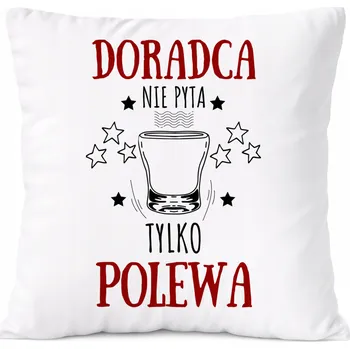 Polštář Polštář Acrobat jako Dárek s potiskem Bílý PoliDraw