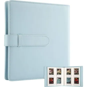 Fotoalbum ALBUM NA FOTKY INSTAX MINI 256 KAPES MODRÝ MALÝ POLAROID MODRÝ