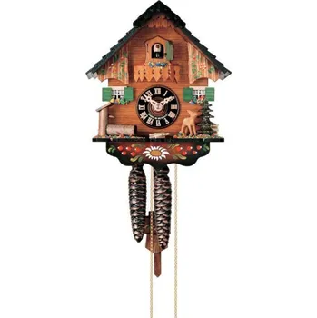 Hodiny K1240 - Ručně řezané kukačky Hönes s jednodenním strojkem