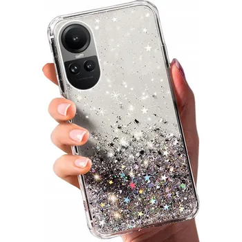 Pouzdro na mobilní telefon Zadní Kryt RCBR pro Oppo Reno10 5G BROKAT CASE bezbarvý