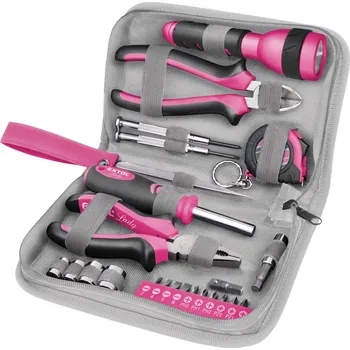 Sada nářadí Růžové nářadí pro ženy sada Lady 23 dílů 6595 0.99 Kg NÁŘADÍ Sklad2 MA6595 (0.99 Kg NÁŘADÍ Sklad2 MA6595)