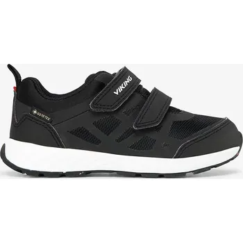 Dívčí polobotky VIKING Dětské celoroční boty Viking 55000-201 VEME Reflex GTX 2V Black/White Gore-Tex - 27