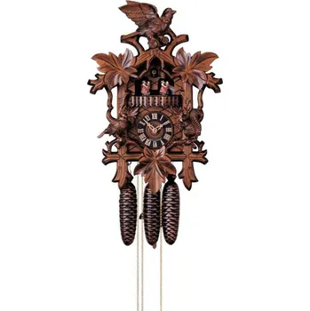 Hodiny Ručně řezané kukačky Hönes s jednodením strojkem - K633/4T