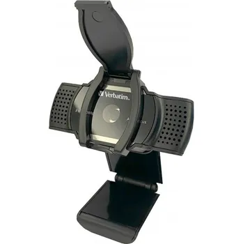 Webkamera Verbatim Full HD Webkamera 2560x1440, 1920x1080, USB 2.0, černá, Windows, Mac OS X, Linux kernel, Android Chrome, FULL HD, 30 FPS