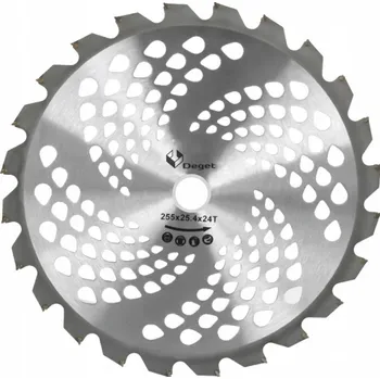 Pilový kotouč DEGET Pilový kotouč do křovinořezu s SK plátky (vidiový), 255x40Tx25,4mm 0.46 Kg NÁŘADÍ Sklad2 V90151 (0.46 Kg NÁŘADÍ Sklad2 V90151)