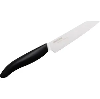 Kuchyňský nůž Kyocera nůž na rajčata FK-125N WH-BK 12,5cm Nůž, keramický, vroubkovaný, bílá čepel, 12,5cm, černá rukojeť FK-125N WH-BK