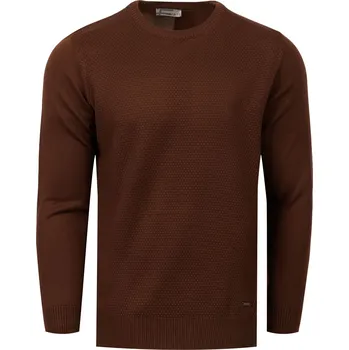 Pánský svetr FERATT Pánský svetr ELIAS hnědý Velikost: XXL