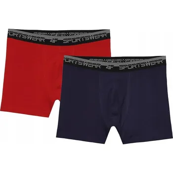 Boxerky Spodní Prádlo Boxerky 4F červené, velikost S