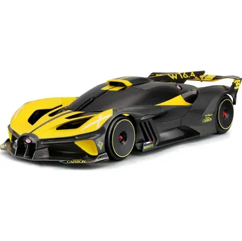 RC model auta Maisto RC - 1:14 Bugatti Bolide, XTR, 2,4 GHz, USB, žlté