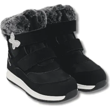 Dívčí zimní obuv VIKING Belle Butterfly warm GTX dětské zimní boty s membránou GORE-TEX, Black Velikost: 31