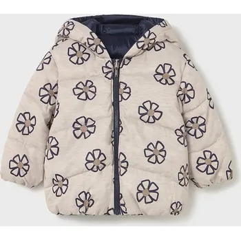 Dívčí oblečení Dětská oboustranná bunda Mayoral 2437.4J.Baby.9BYA béžová 12X, vel. 98