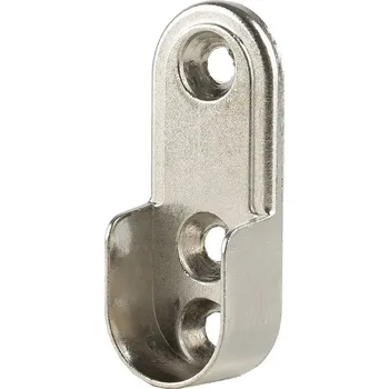 Nábytkové kování Strong Držák šatní tyče oválné RT03 15x30 mm chrom