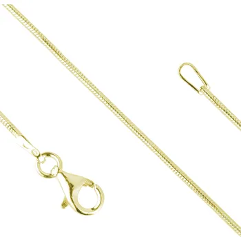 Řetízek Pozlacený řetízek kulatý "HAD" 30002 Vyberte délku řetízku: 42 cm