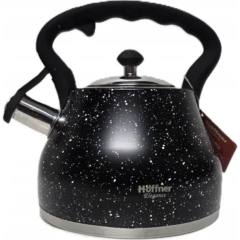 Varná konvice Konvice tradiční ocelová Hoffner 2,7 l černá