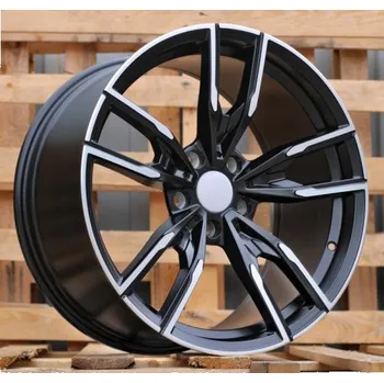 Alu kolo Alu kola Racing Line I5478, 19x8.5 5x112 ET25, černá matná + leštění