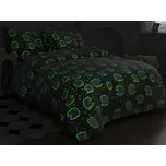 XPOSE® Mikroplyšové povlečení OVEČKA Exclusive (svítící efekt) 140x200 cm, 70x90 cm, Mikroplyš - svítící + Prodloužená možnost vrácení zboží do 50 dnů