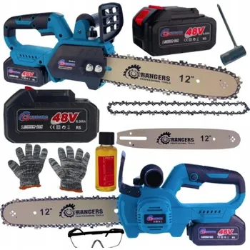 Motorová pila Zahradní aku řetězová pila 12" 48V