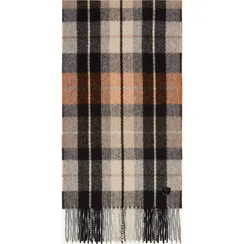 Šála Joop! Pánská Šála Fabian, černá / tmavě hnědá / oranžová, one...