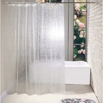 Prostěradlo Vinylová sprchová Závěs Uxxu 180 x 200 cm