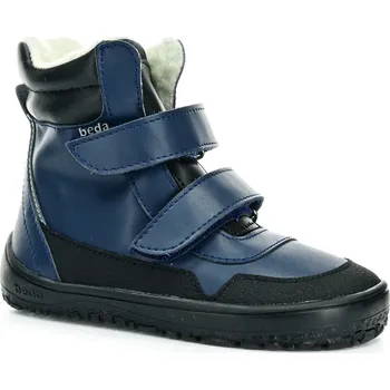 Dívčí zimní obuv Beda Navy zimní barefoot boty (BFN 170070/W/MK/NL) Velikost boty (EU): 29, Vnitřní délka boty: 183, Vnitřní šířka boty: 74