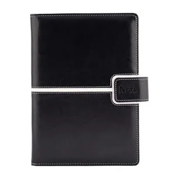 Zápisník Notes - zápisník MAGNETIC B6 nelinkovaný - černá/bílá
