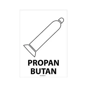 PROPAN BUTAN, plast 2 mm, A5