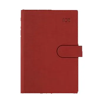 Zápisník Notes - zápisník SPLIT A5 nelinkovaný - červená