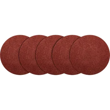 Graphite Brusné kotouče se suchým zipem 125 mm, P100, 5 ks, bez otvorů