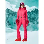 Dámská lyžařská kombinéza Goldbergh Angele Faux Fur Italian Rose