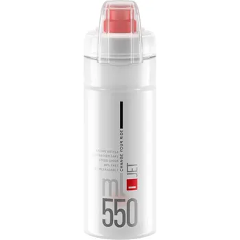 Láhev Láhev ELITE Jet Plus Clear/Red 550ml