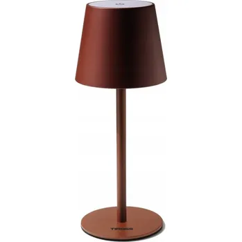 Lampička Stolní lampa Tiross hnědá akumulátorová LED 5 W moderní