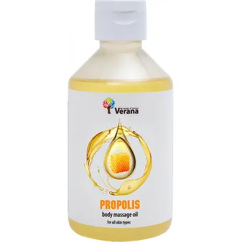 Masážní přípravek Verana masážní olej Propolis 250ml
