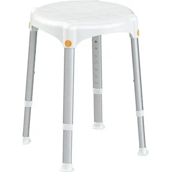 Koupelnové sedátko LM GLOBAL Design Limited Stolička do sprchy kulatá KING STRA 20