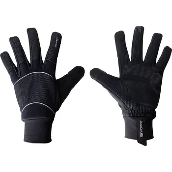 Cyklistické rukavice FORCE SPRINGER, černé