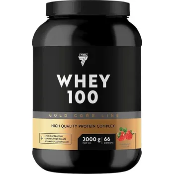 Protein Protein Trec Nutrition Gold Core Whey 100 jahodová příchuť 2000 g