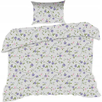 Povlečení Povlečení bavlněné 1668N šedé 8667 140x200 KARO