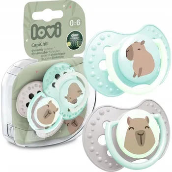 dudlíky Silikonový Dudlík Lovi dynamický 0+