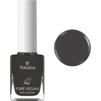 Přípravek na nehty Lak na nehty YOKABA 03 Choco-Plum klasický lak PURE VEGAN 10ml