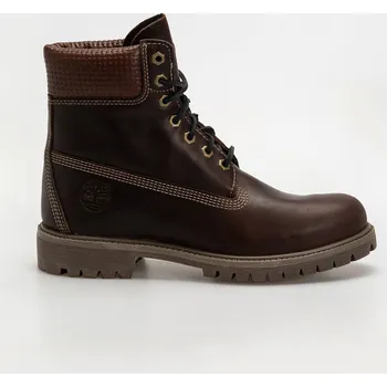 Pánská obuv Timberland Premium 6 Inch (md brown full grain w blk) 46, hnědá
