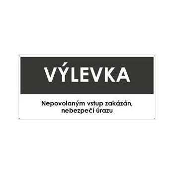 VÝLEVKA, šedá, plast s dírami 2 mm 190x90 mm